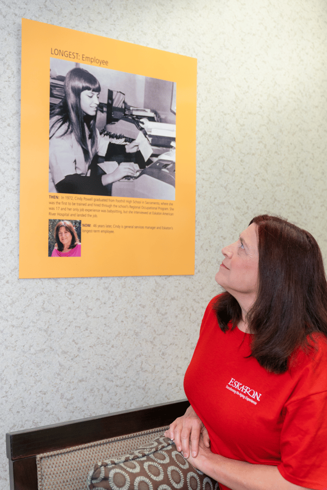 Eskaton Celebrates Employee's 50th Work Anniversary and a Full Circle